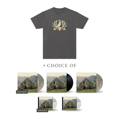 HALCYON CREST TEE & ALBUM BUNDLE