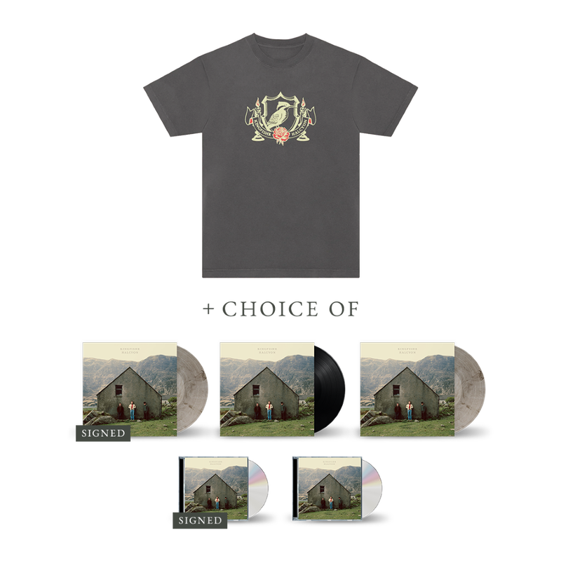 HALCYON CREST TEE & ALBUM BUNDLE HALCYON CREST TEE & ALBUM BUNDLE