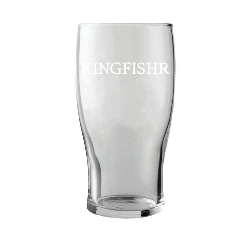 Kingfishr Pint Glass
