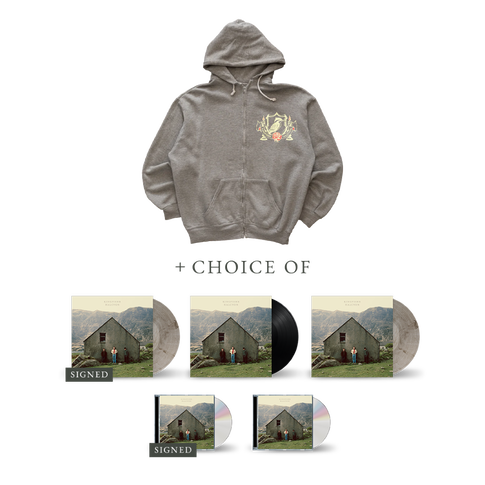 HALCYON CREST ZIP-UP & ALBUM BUNDLE